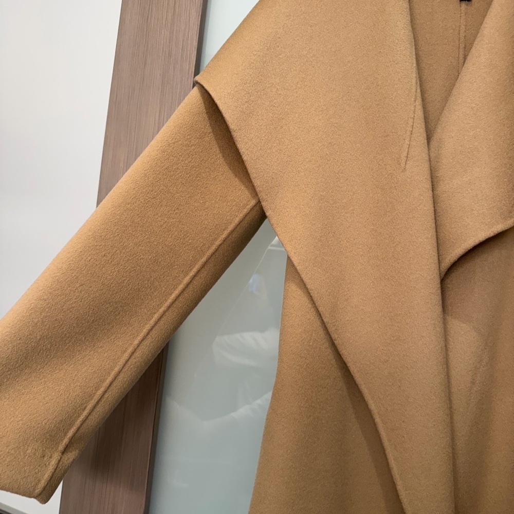 Mackage Mai Trench Coat in Light Camel - Picture 5 of 9